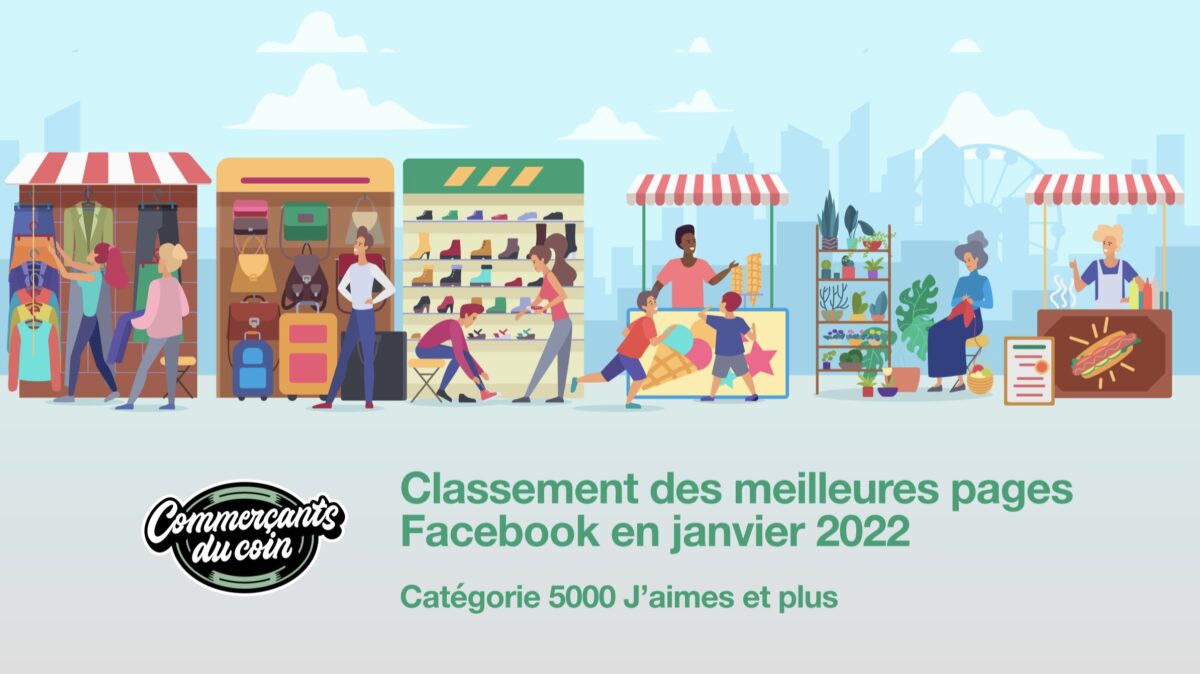 Classement Facebook - 5000 J’aime - Janvier 2022