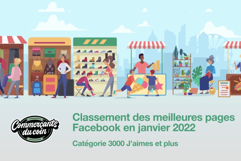 Classement Facebook - 3000 J’aime - Janvier 2022