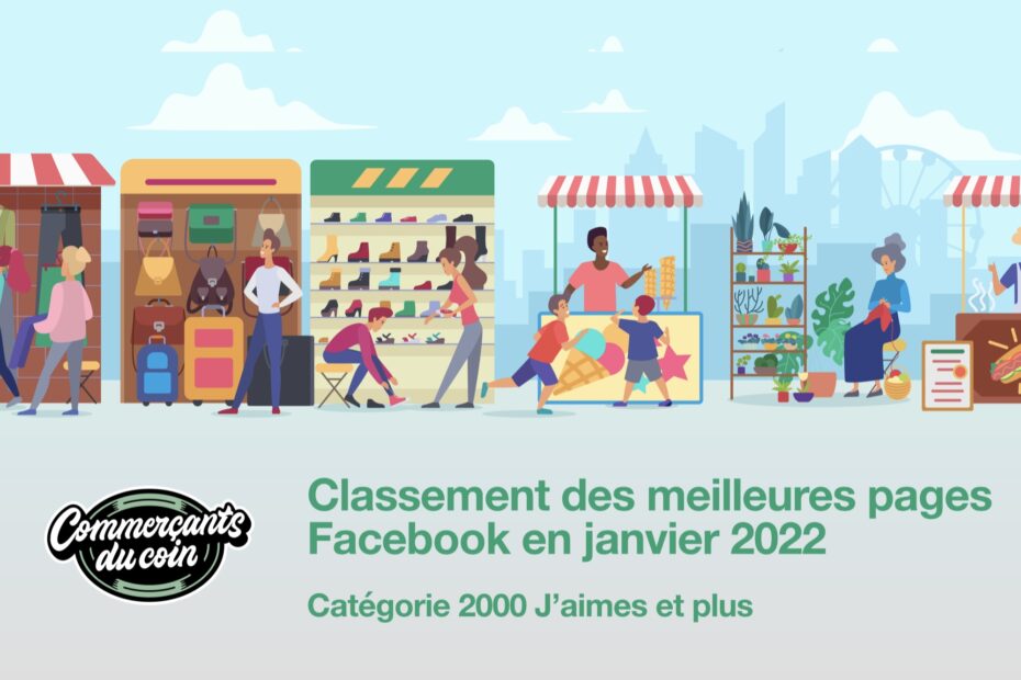 Classement Facebook - 2000 J’aime - Janvier 2022