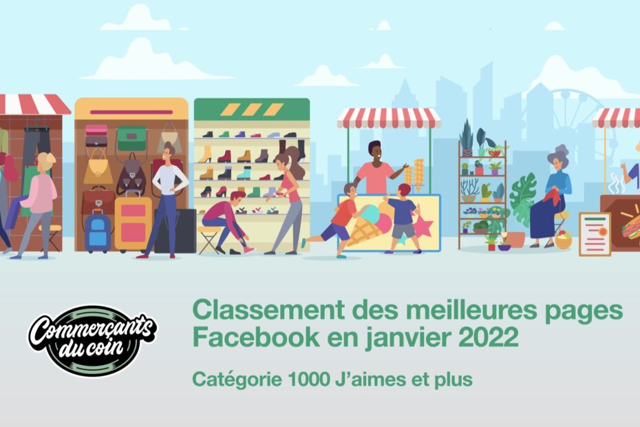 Classement Facebook - 1000 J’aime - Janvier 2022